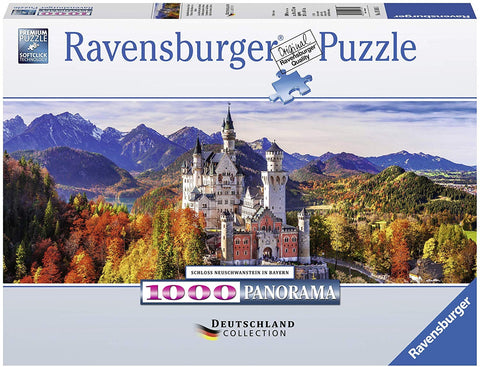 Puzzle 1000 Neuschwanstein Castle in Bavaria