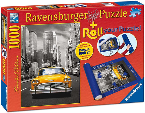 Puzzle 1000 New York Taxi + Puzzle Mat