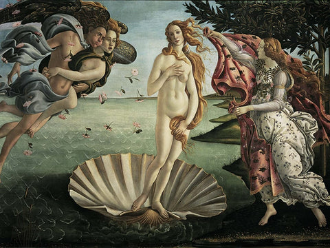 Puzzle 1000 Pieces - Boticelli: The birth of Venus