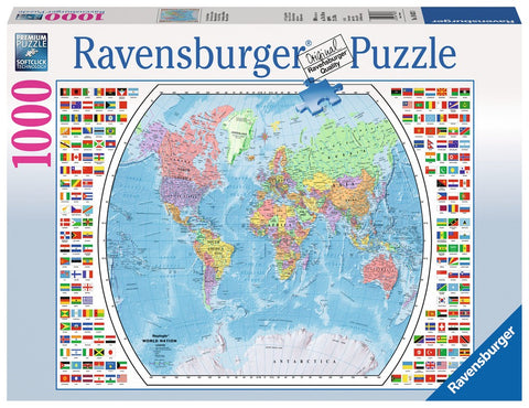 Puzzle 1000 Political World Map