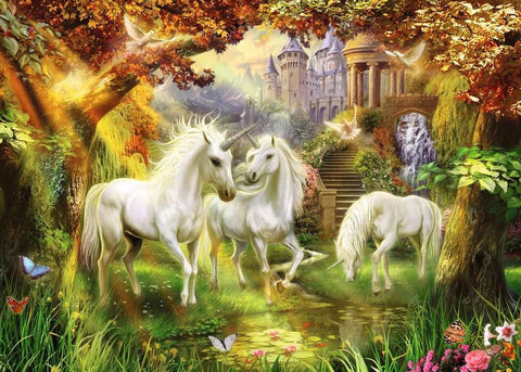 Puzzle 1000 Unicorns in the Forest