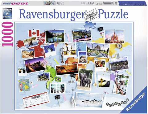 Puzzle 1000 World Travel Memories