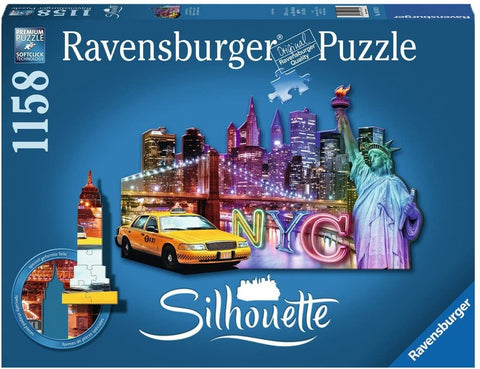 Puzzle 1158 Silhouette New York