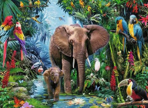 Puzzle 150 XXL Safari Animals