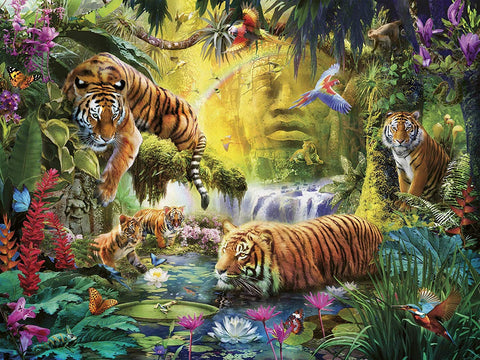 Puzzle 1500 Tranguil Tigers