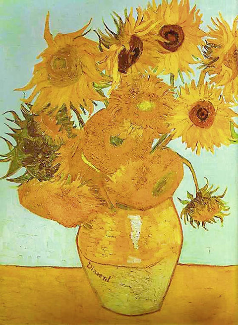 Puzzle 1500 Vincent van Gogh: Sunflowers