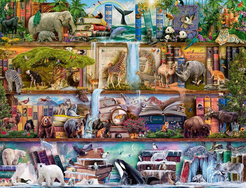 Puzzle 2000 Wild Kingdom Shelves