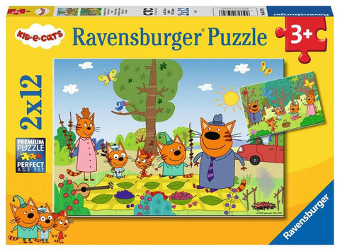 Puzzle 2x12 Kid-e-cats