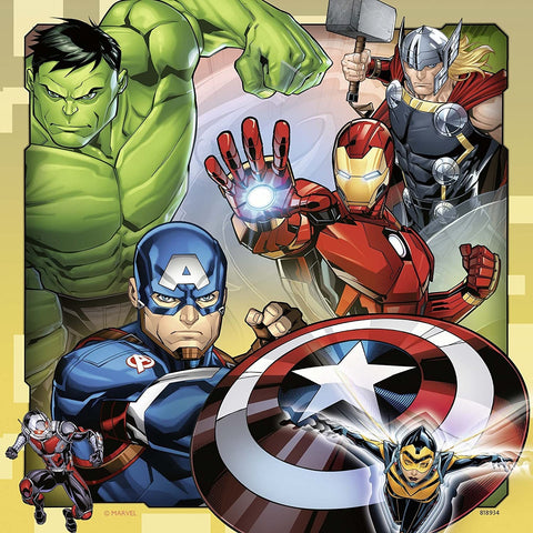 Puzzle 3 x 49 Marvel Avengers