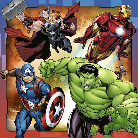 Puzzle 3 x 49 Marvel Avengers