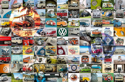 Puzzle 3000 99 VW Campervan Moments