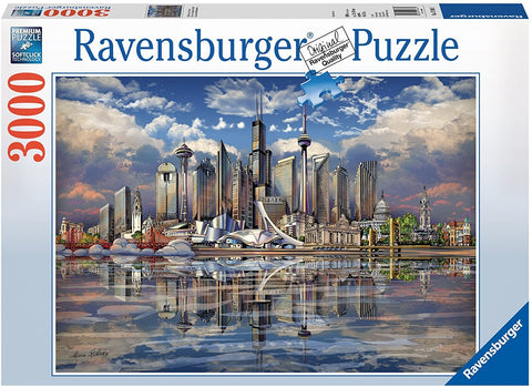 Puzzle 3000 North American Skyline