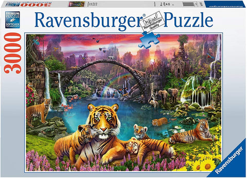 Puzzle 3000 Tiger in Paradise Lagoon