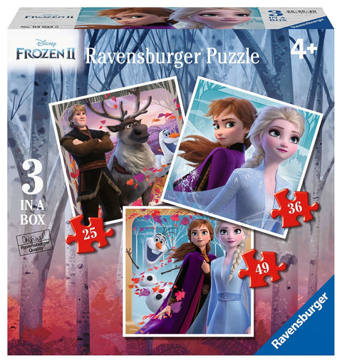 Puzzle 3in1 Disney Frozen II