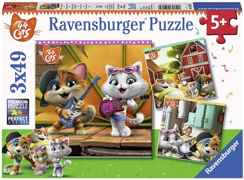 Puzzle 3X49 44 Cats