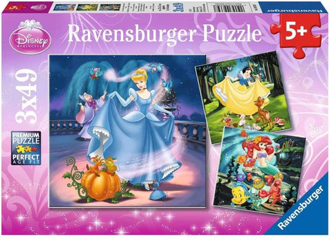 Puzzle 3X49 Disney Princesses