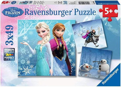 Puzzle 3x49 Frozen II