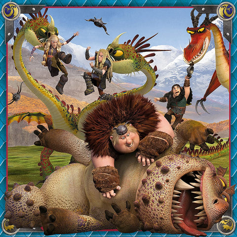 Puzzle 3x49 How to Train Your Dragon