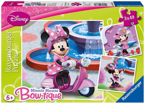 Puzzle 3x49 Minnie Mouse