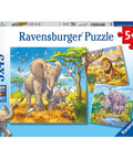 Puzzle 3x49 Wild Animals