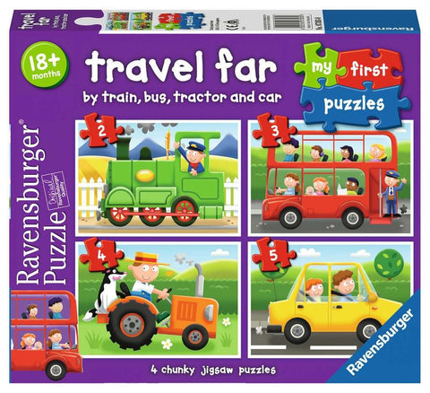 Puzzle 4in1 Travel Far