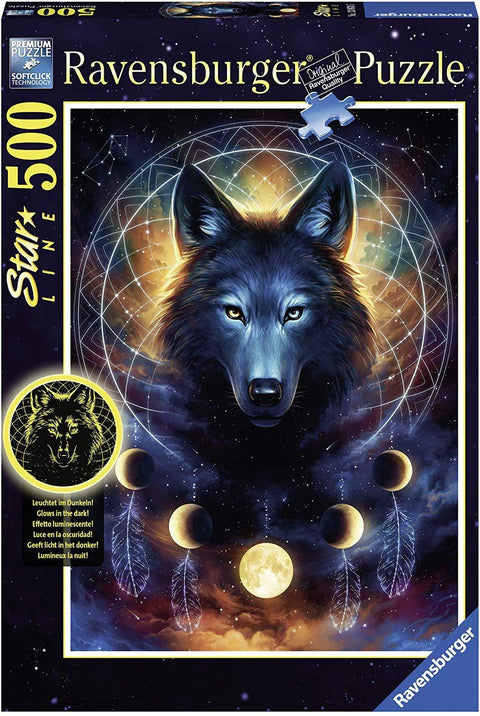 Puzzle 500 St Lunar Wolf