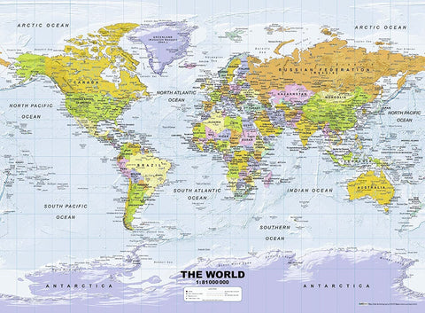 Puzzle 500 World Map