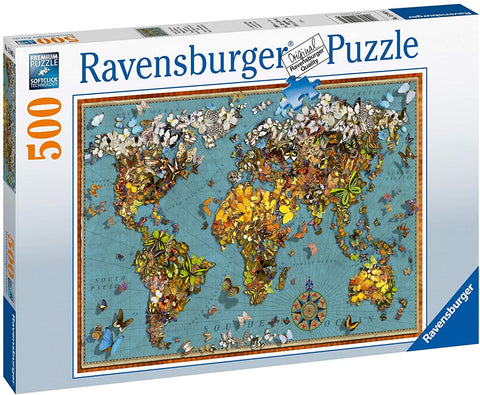 Puzzle 500 World Of Butterflies