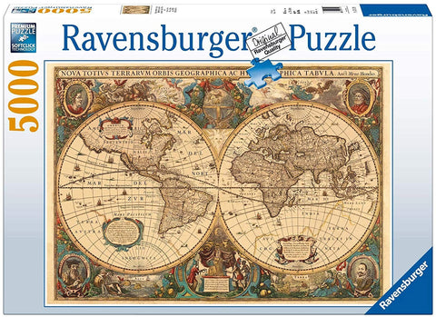 Puzzle 5000 Antique World Map