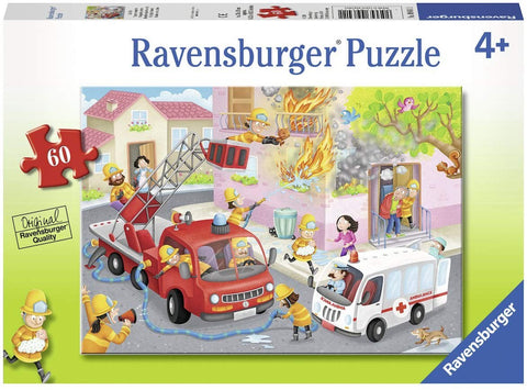 Puzzle 60 Firefighter Rescue!