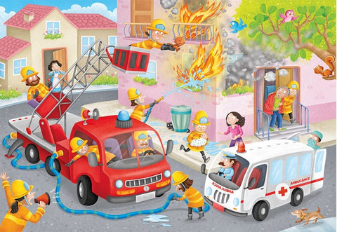 Puzzle 60 Firefighter Rescue!