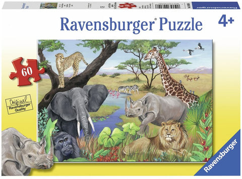 Puzzle 60 Safari Animals