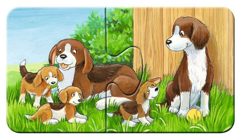 Puzzle 9x2 Baby Animals