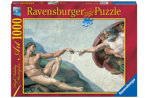 Puzzle Art 1000 Michelangelo Creation Of Adam