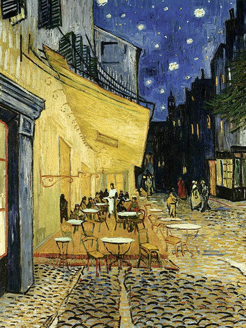 Puzzle Art 1000 Van Gogh : Cafe terrace at night