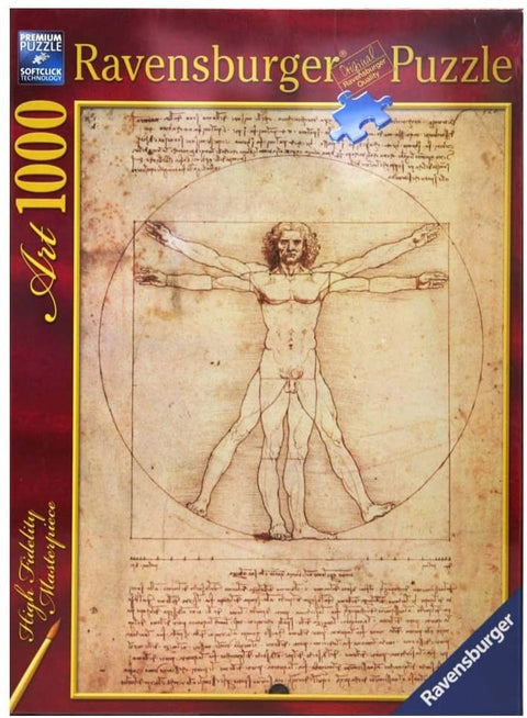 Puzzle Art 1000 Vitruvian Man