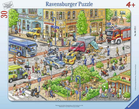 Puzzle On the Go in the City