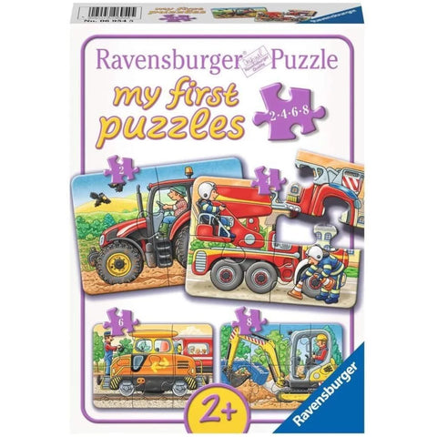 My First Ravensburger Puzzle When Working