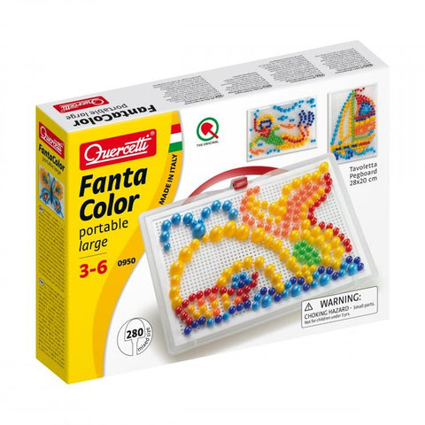 Quercetti mosaic "Fantacolor Portable Large" 0950