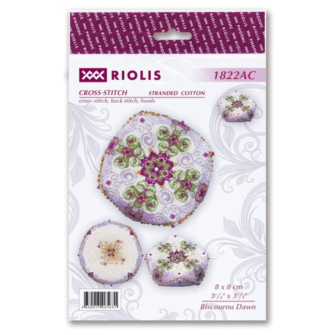 Biscournu Dawn cross stitch kit by RIOLIS 1822AC