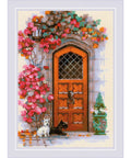 Scottish Door cross stitch kit by RIOLIS 1832