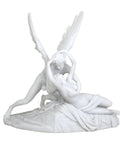 Cupid and Psyche White Resin Statue