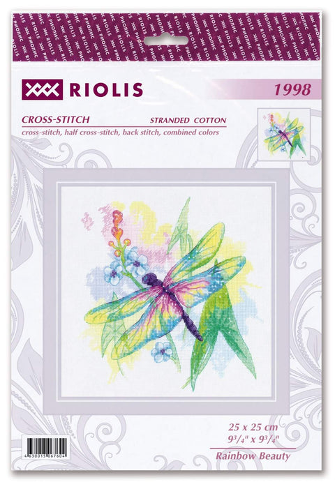 Rainbow Beauty. Cross Stitch kit by RIOLIS Ref. no.: 1998