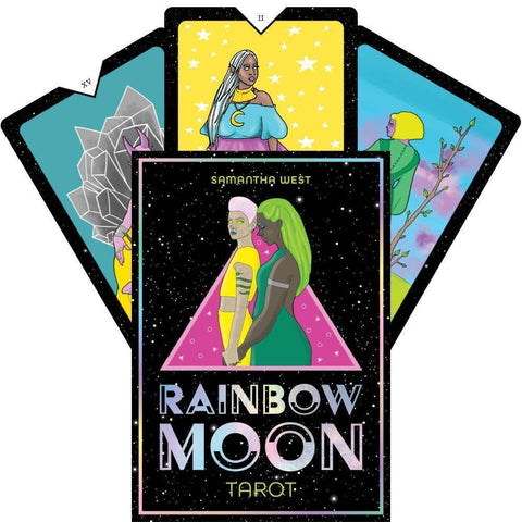 Rainbow Moon Tarot cards Rockpool