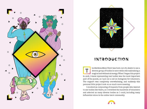 Rainbow Moon Tarot cards Rockpool