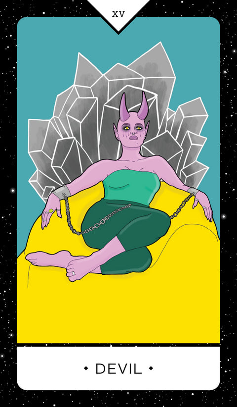 Rainbow Moon Tarot cards Rockpool