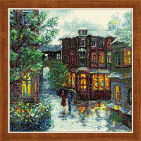 Rainy Summer cross stitch kit by RIOLIS Ref. no.: 1677