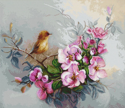 RARE find: Bird SB2314 - Cross Stitch Kit by Luca-s