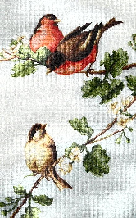 RARE find: Birds SB216 - Cross Stitch Kit by Luca-s