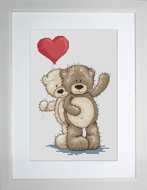 RARE find: Bruno & Bianca SB1013 - Cross Stitch Kit by Luca-s